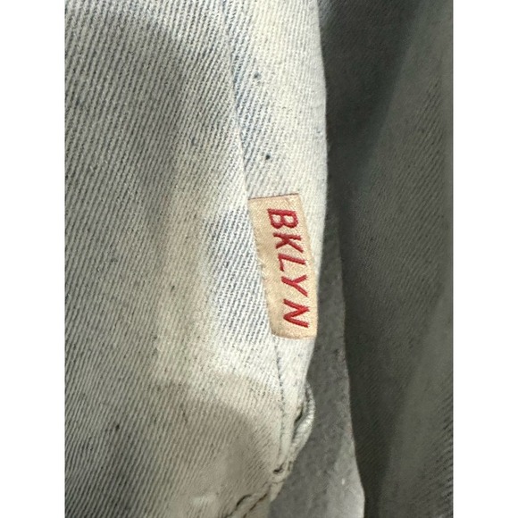 Trademark brooklyn Denim  jacket size Small Light Wash Denim - Picture 3 of 5